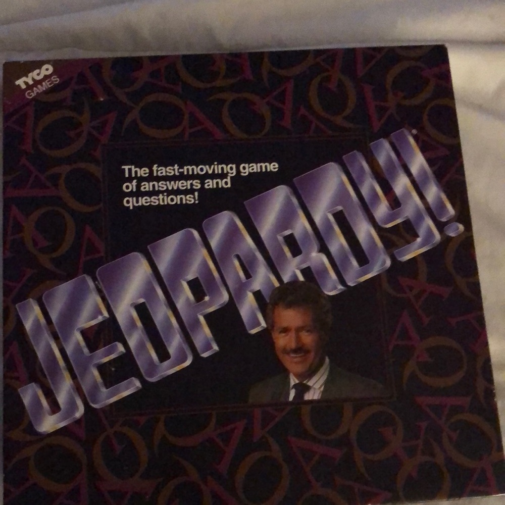 Jeopardy! Board Game by Tyco